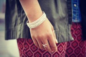 INPINK Bracelets, Tiffany Twist Bow Ring