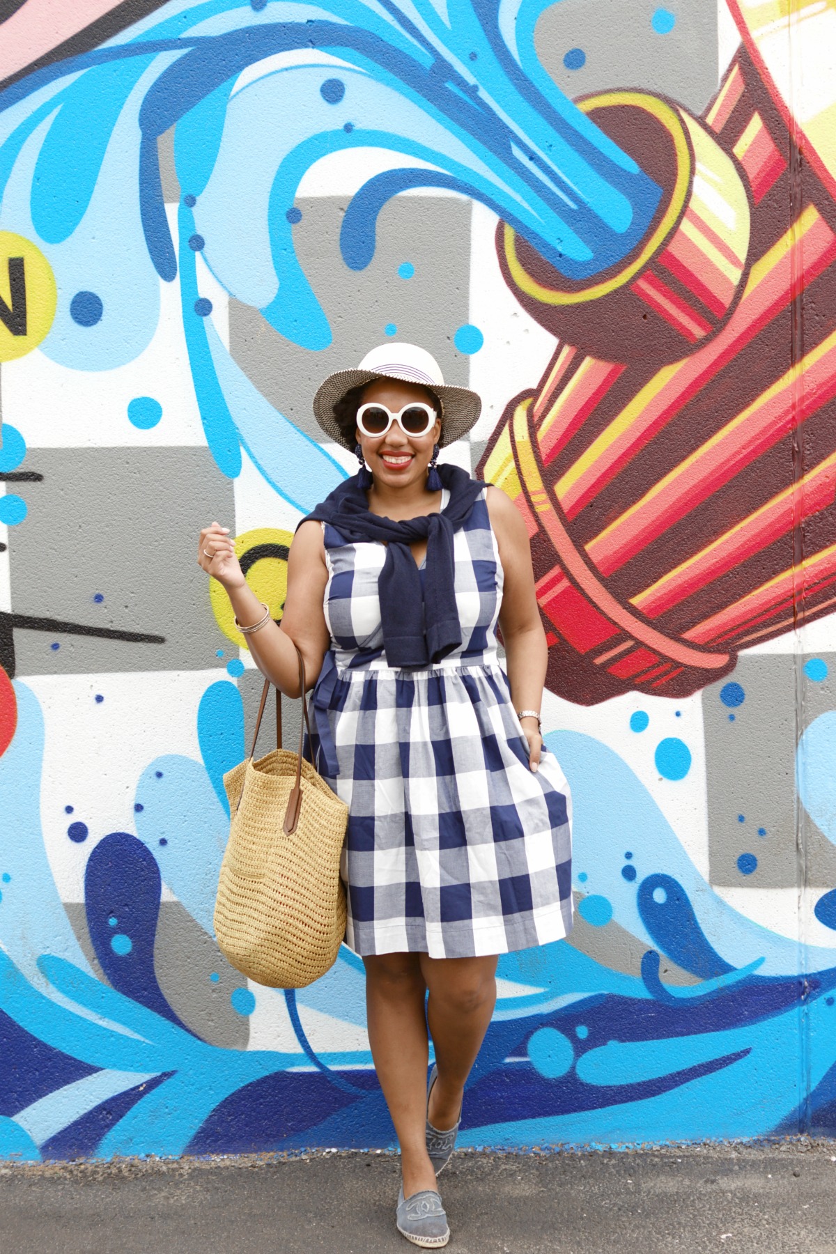 Tommy Hilfiger Gingham Dress, How to Wear gingham, NYC Fashion Blogger