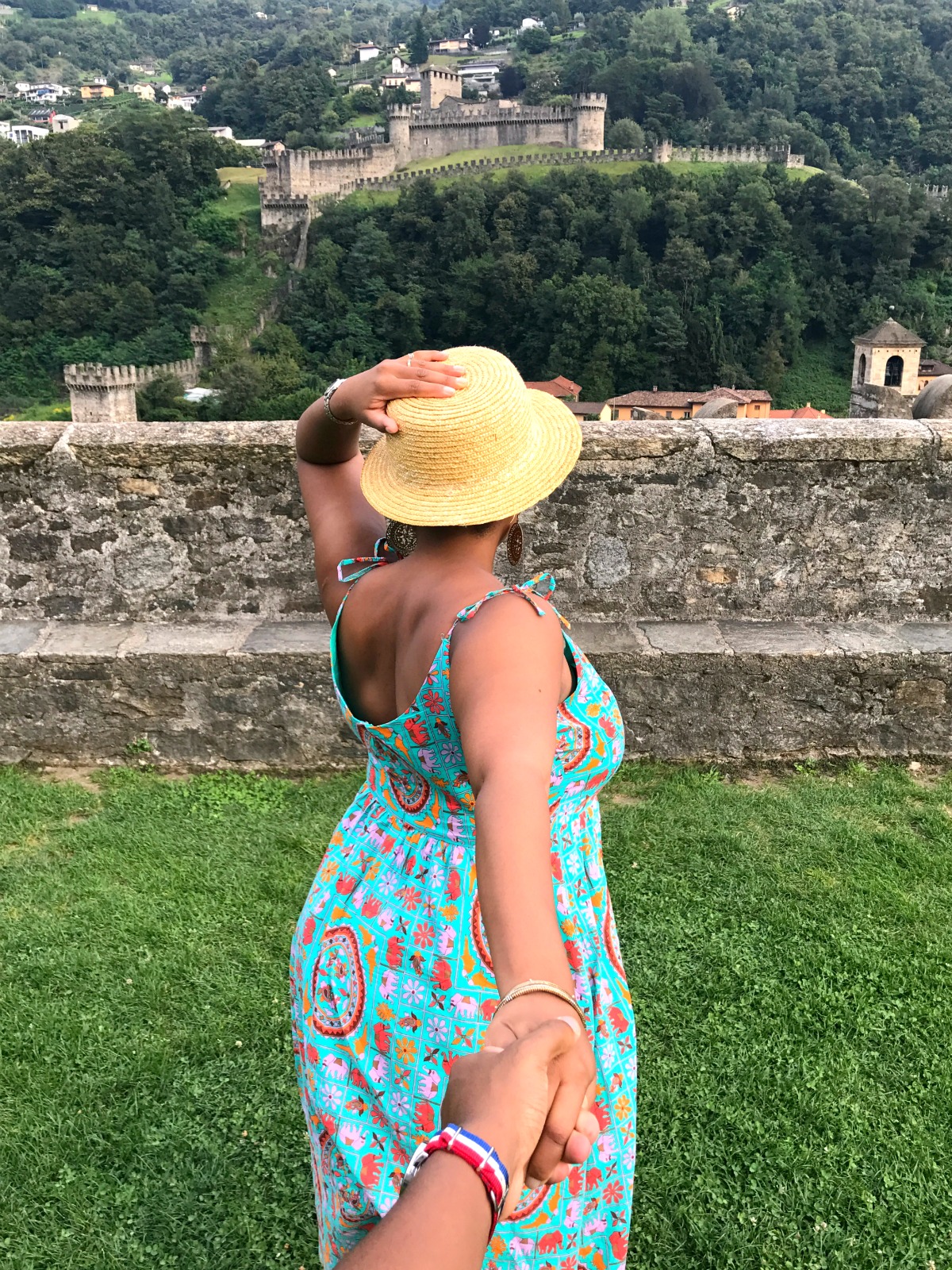 Switzerland Road Trip - Castlegrande in Bellinzona