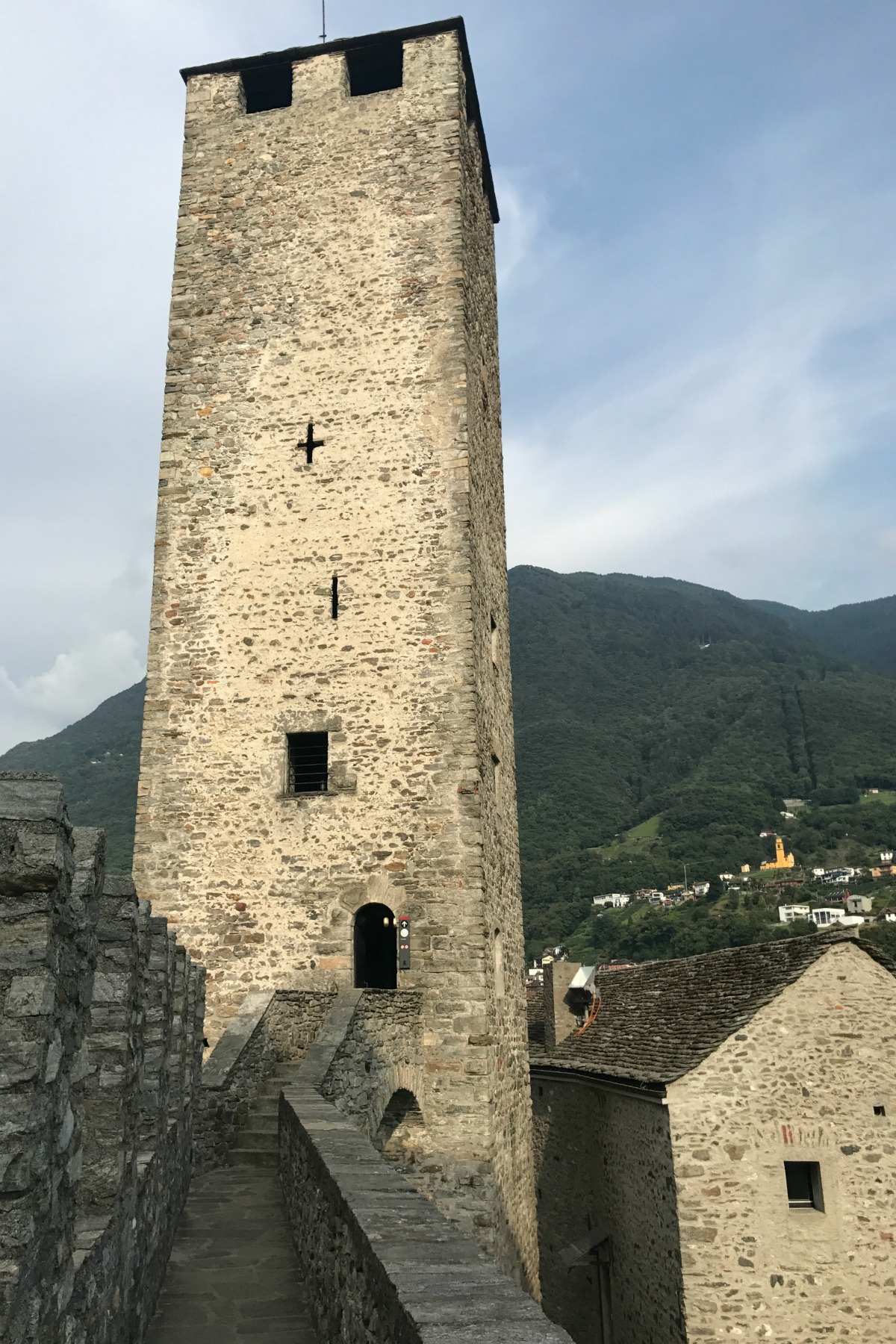 Switzerland Road Trip - Castlegrande in Bellinzona