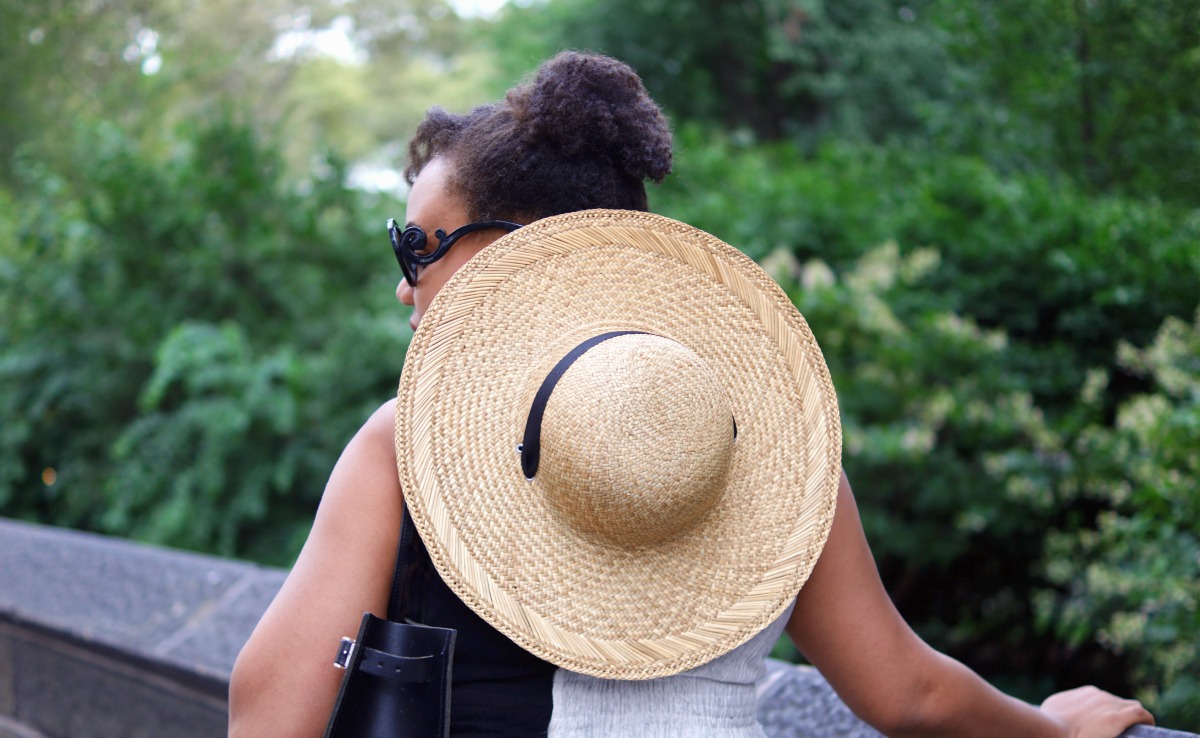 Jacquemus santon straw hat dupe, etsy, NYC Fashion Blogger, Closet Confections