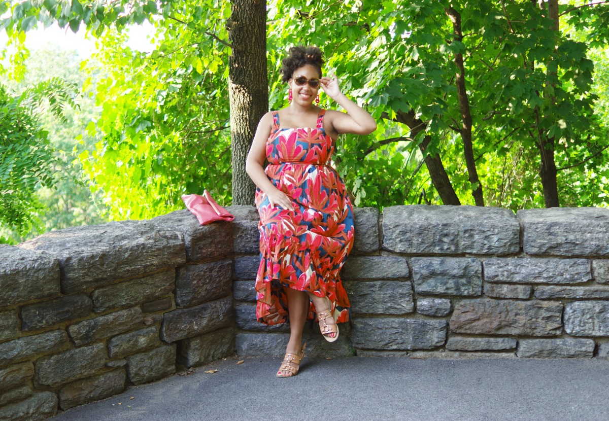 nyc fashion blogger, target style, who what wear collection, floral maxi dress