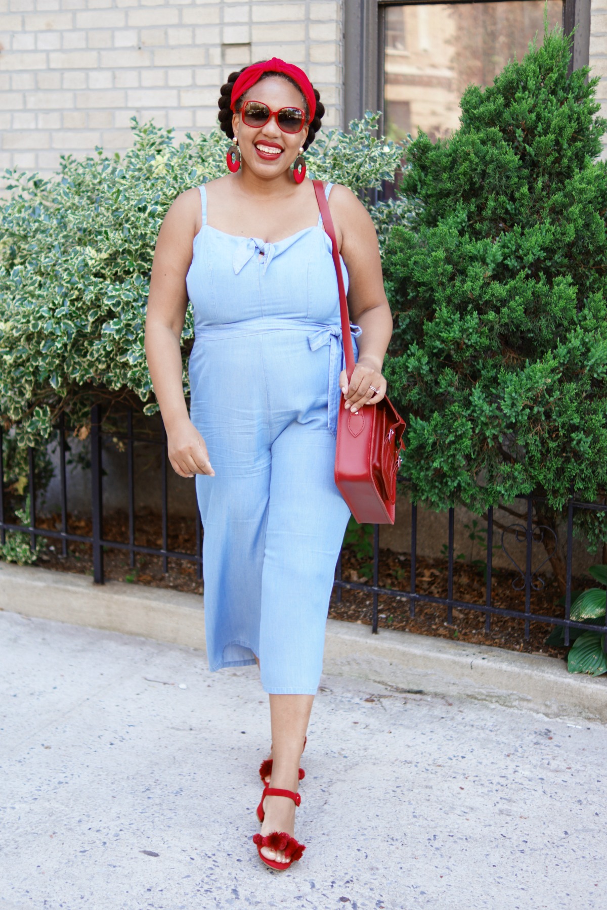 Old Navy Chambray Jumpsuit, Closet confections, NYC Fashion Blogger, NYC Mommy Blogger